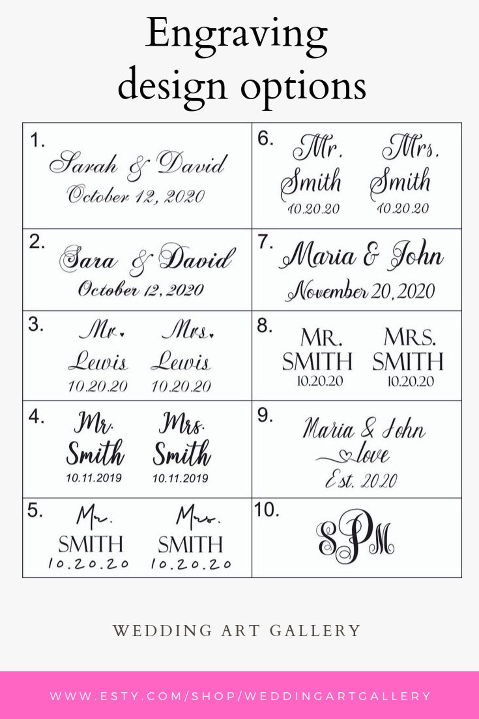 Personalized Wedding Flutes and Cake Cutting Set Engrave Etsy