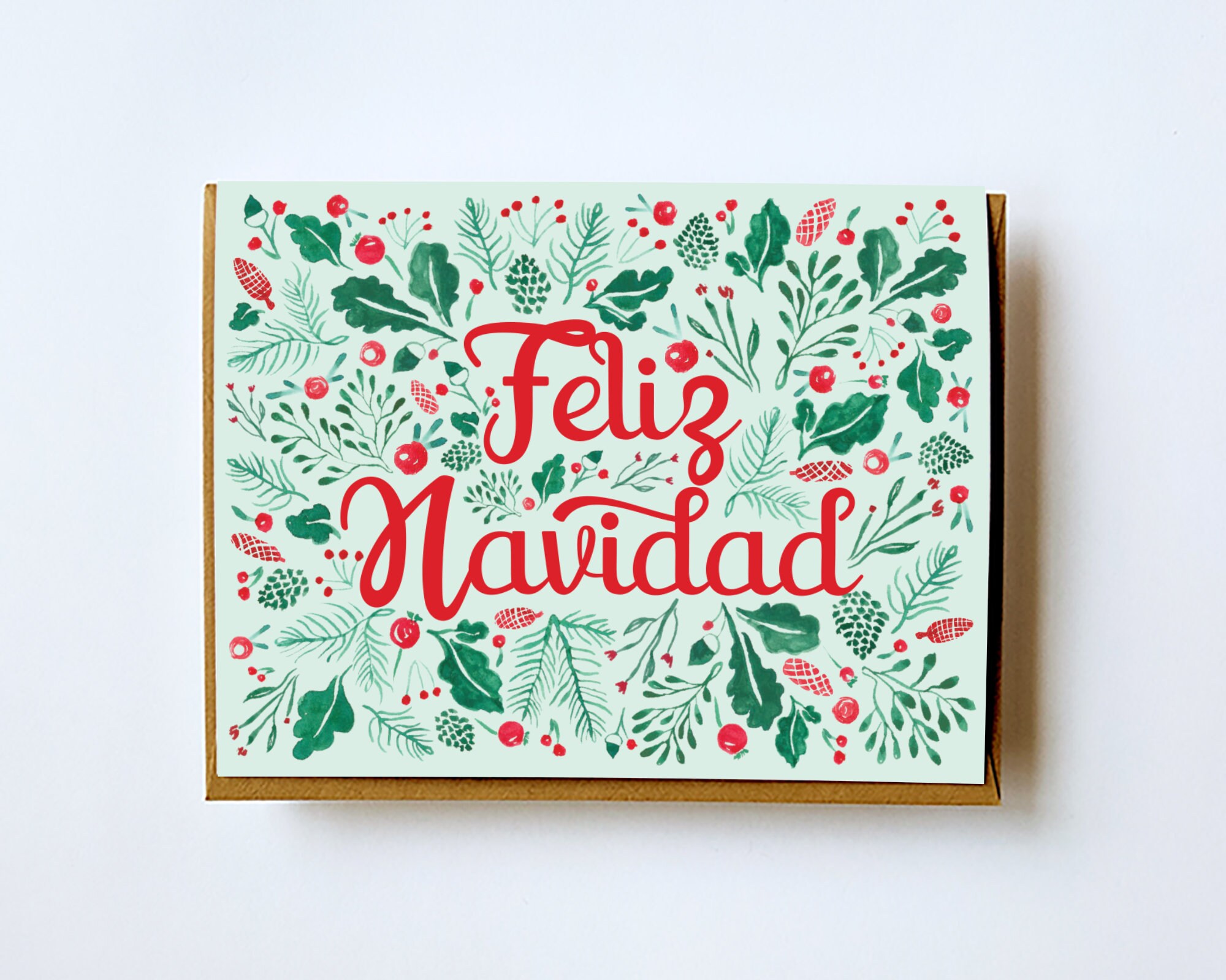 Feliz navidad, mexican christmas Greeting Card for Sale by Heba44