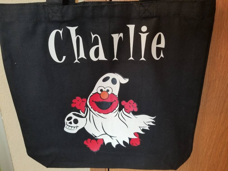Personalized Halloween treat bags