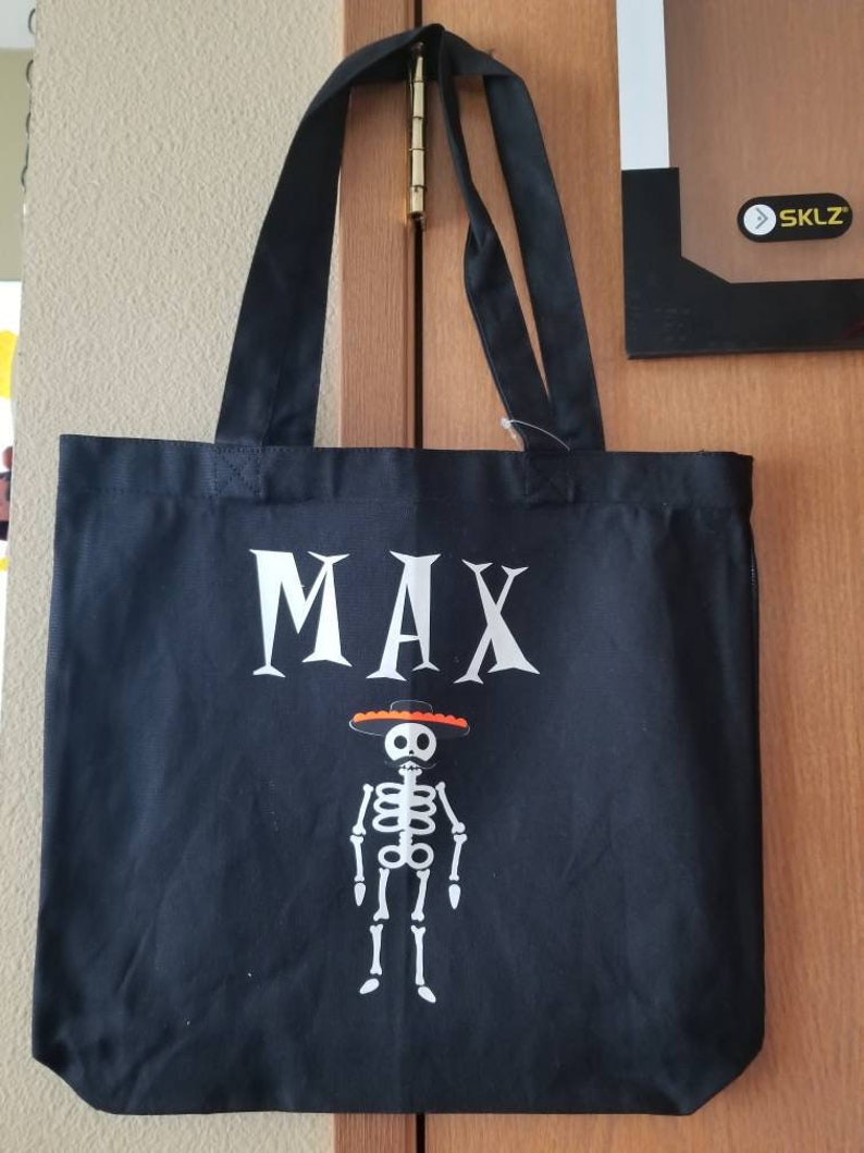 Personalized Halloween treat bags