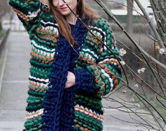 Grobstrick Strickjacke Grobstrick Pullover rot Grobstrick | Etsy Grobstrick Strickjacke Grobstrick Pullover rot Grobstrick | Etsy