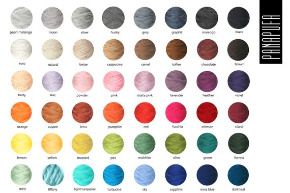 Yarn Color Chart