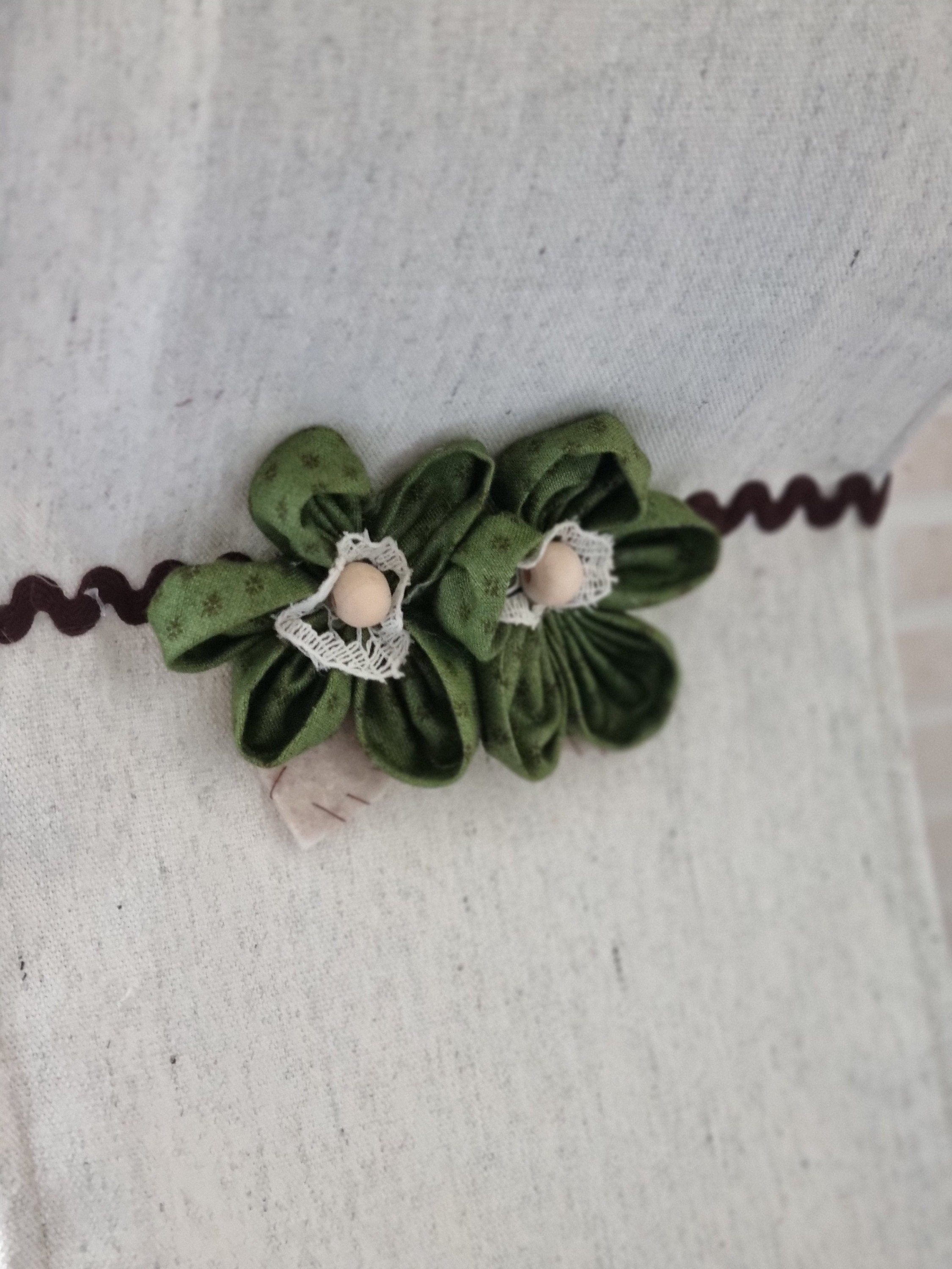 Porta Rotolo Carta Igienica Con Roselline - Organizer Bagno In Stile Fiorito Grigio - Foto 7