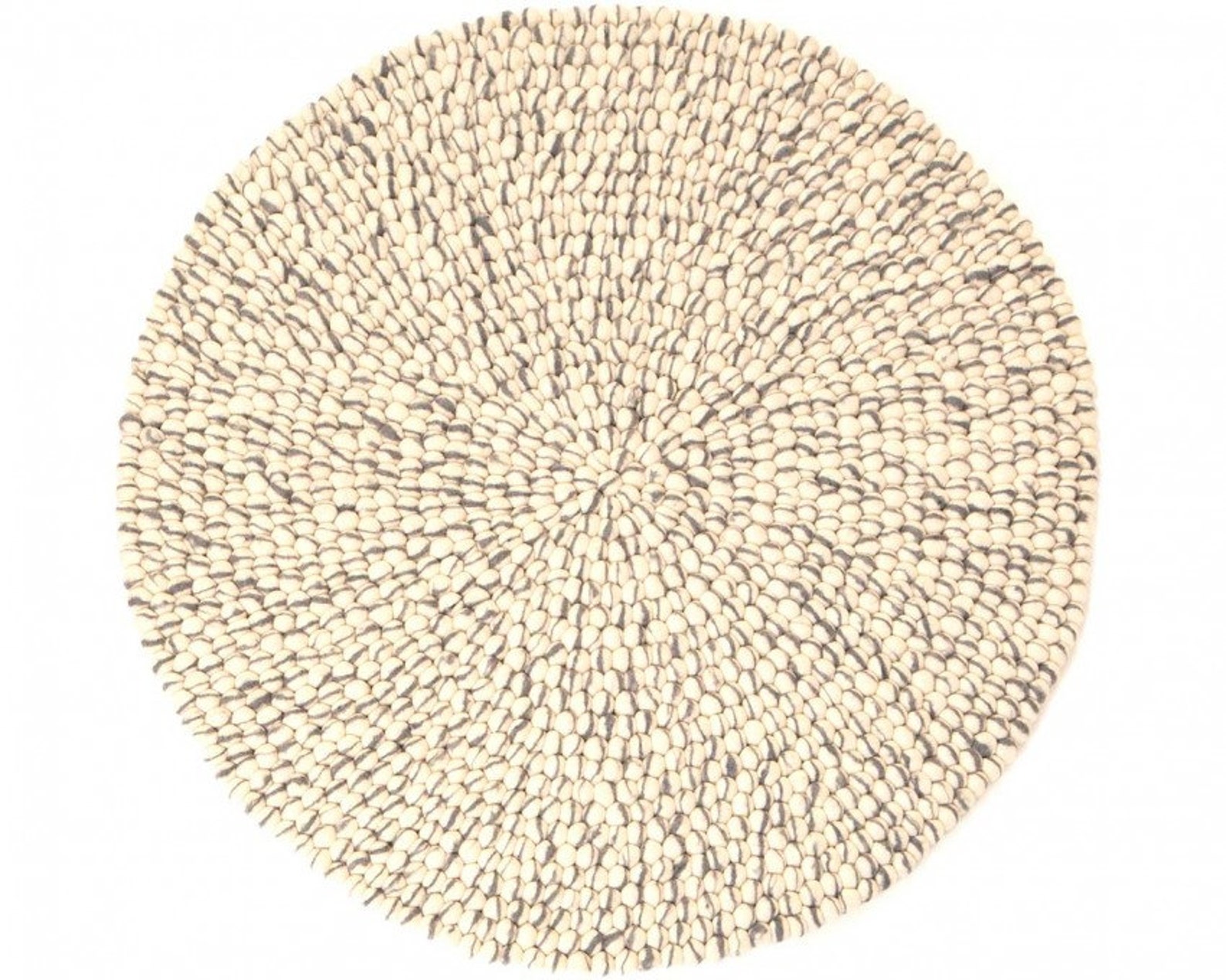 Купить Белый Круглый Ковер