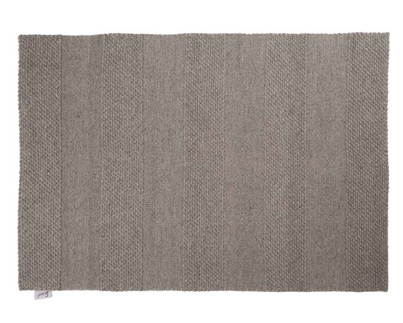 Mohit Tapis Gris Plat Darmure Salle à Manger Tapis De Laine De Mouton Grand Tapis