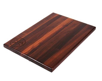 Thin Personalized Logo Walnut Edge Grain Cutting Board