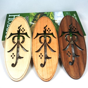 Cutout Tolkien Wooden Bookmark