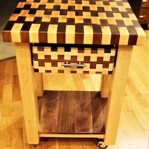 Butcher Block Table