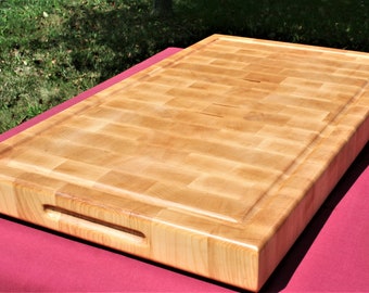 Large Maple End Grain Cutting Board