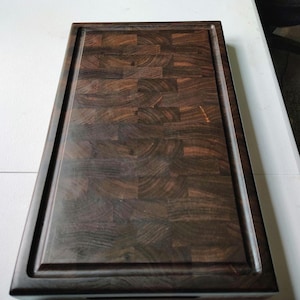 Cutting board juice groove for endgrain cutting board add on **this is not a cutting board but an add on for juice grooves