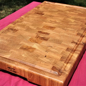 Replica Joanna Gains Magnolia Table White Oak Endgrain Cutting Board