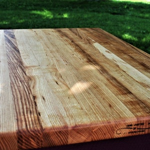 Large Ash Edge Grain Cutting board