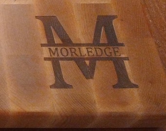 Laser engraving for cutting boards
