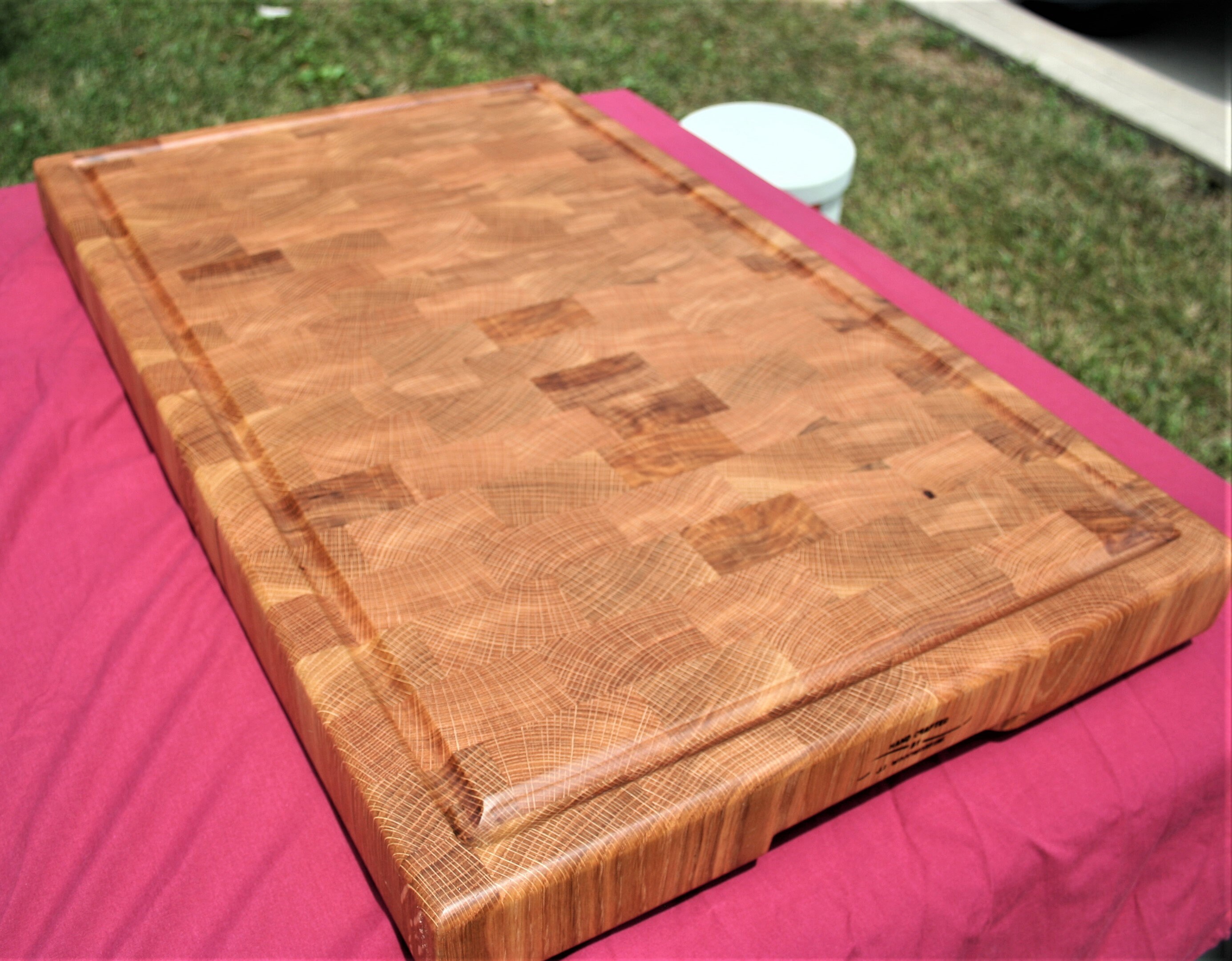 Found Wooden Bread Board - Magnolia