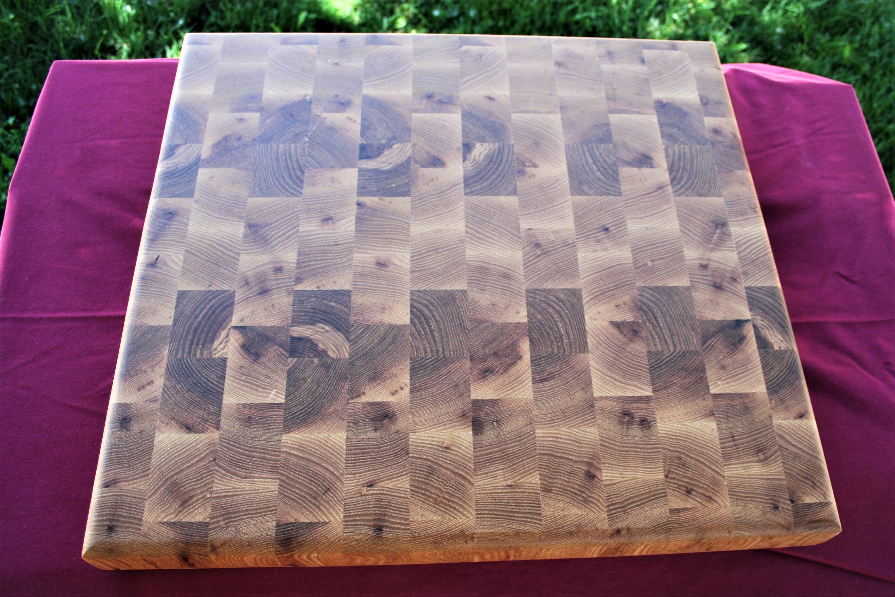 Large Ash End Grain Cutting Board Etsy