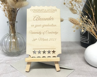 Graduation gift, Graduation card, Graduation gift fordaughter, personalised graduation card for son