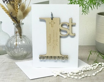 Godparent gift, holy communion cards, first holy communion gift