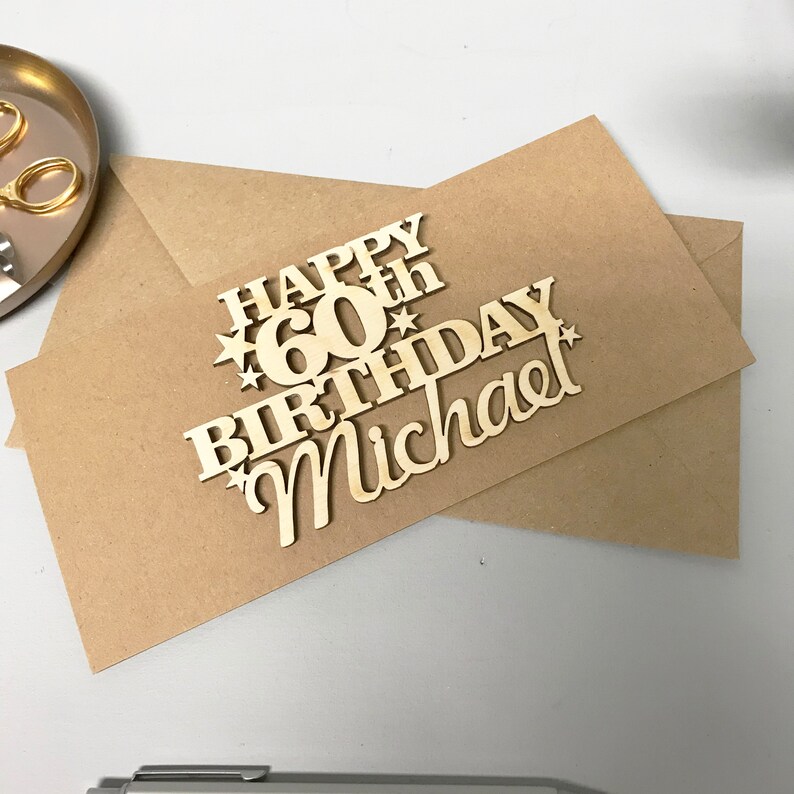 60th Birthday Card 60th Birthday Card for Dad Birthday Cards