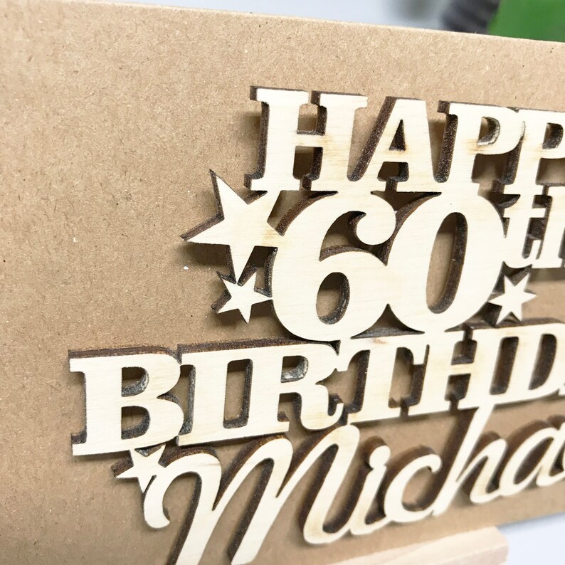 60th Birthday Card 60th Birthday Card for Dad Birthday Cards