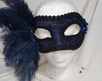 one of a kind, hand crafted custom party mask