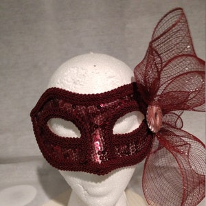 Hand made, one of a kind party mask
