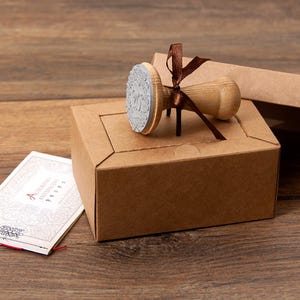 Handmade rubber stamp personalized, comes tied by ribbon in a special lovely packaging and could be given as a present right away, www.exlibrisgallery.com