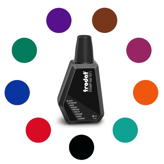 Stamp Pad Ink to re-ink Handstamp Pads, 28ml