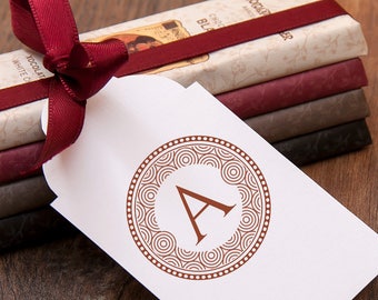 MONOGRAM A STAMP - Present for Mom - Christmas Gift Idea - Unique Gift for Men - Holiday Season Gift - Office Gift Ideas - Initial Letter A