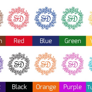 INK PAD STAMP Orange Ink Pad Stamp Ink Colours Choice of Colors Ink for Rubber Stamp image 2