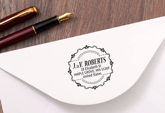 RETURN ADDRESS STAMP - Address Rubber Stamp - Family Address Stamp - Occasion Gift Stamp - Address Stamp Gift
