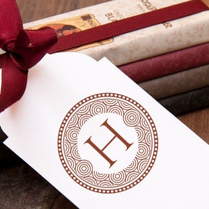BRIEF H stempel - Monogram H stempel - visitekaartje stempel - eerste Gift H - H Rubber Stamp - verjaardagsgift H - Business Monogram H