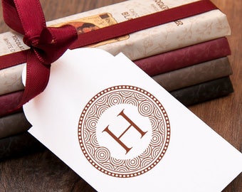 LETTER H STAMP - Monogram H Stamp - Business Card Stamp - Initial Gift H - H Rubber Stamp - Birthday Gift H - Business Monogram H