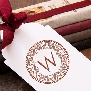 MONOGRAM W STAMP - Presente para mamá - Ideas de regalo de Navidad - Regalo único para papá - Regalo de temporada de vacaciones - Office Gift Ideas - Carta inicial W