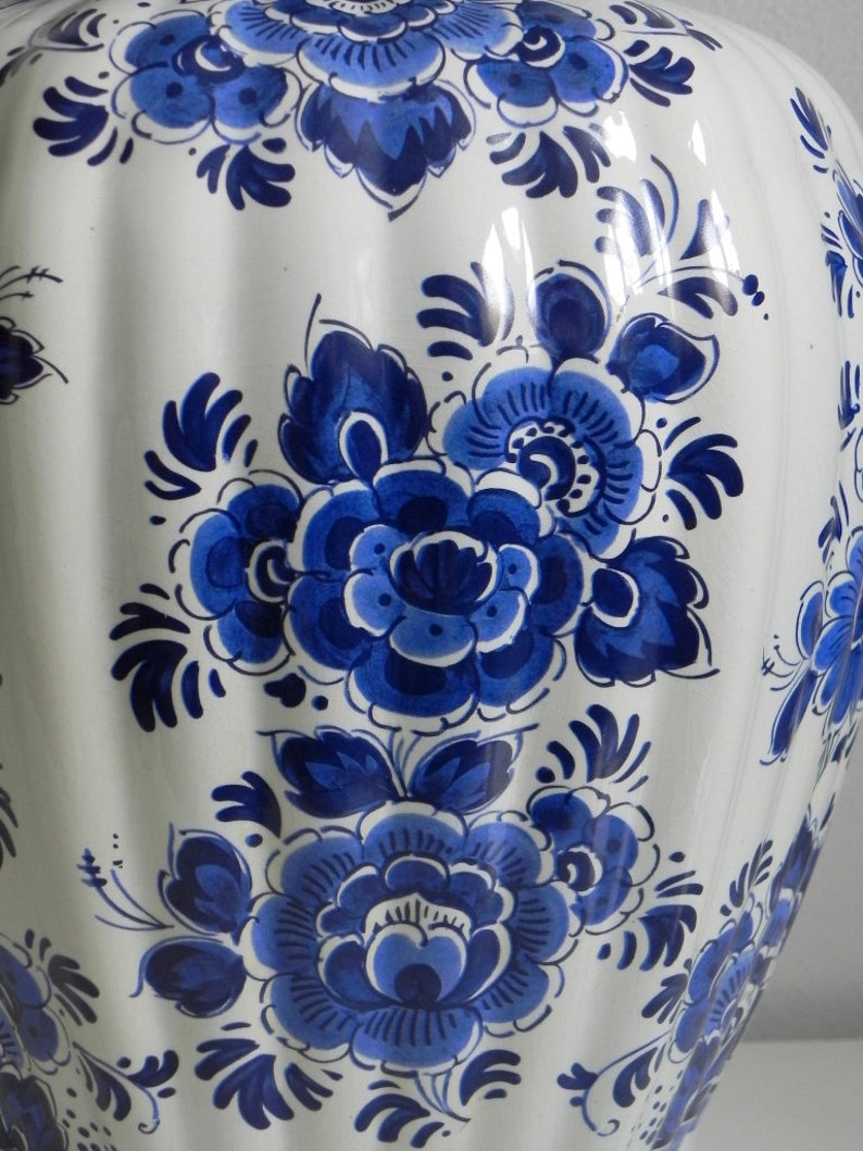 FLORA ROYAL GOEDEWAAGEN Holland Handpainted Delft Blue Foo Dog Etsy