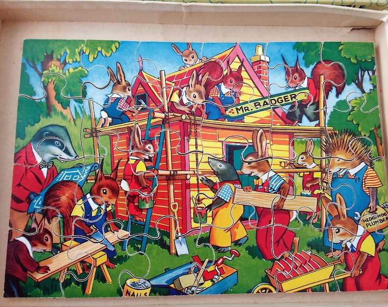 Wooden jigsaw puzzle Victory 24 piece hand cut jigsaw Juvenile series age 2 to 4 years. 2 x children/'s puzzles