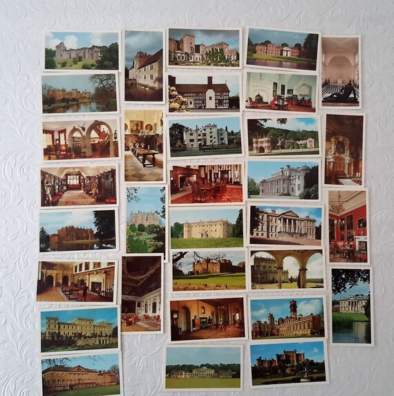 doncella cigarette cards Cigarette Cards, Trading Cards, Doncella Coronet Cigars, Country Houses and  Castles. 1983, Tobacciana, Collectors