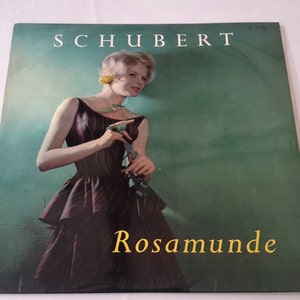 Vinyl Record, LP Rosamunde by Franz Schubert, Munich Symphony Orchestra, Conducted by Kurt Redel