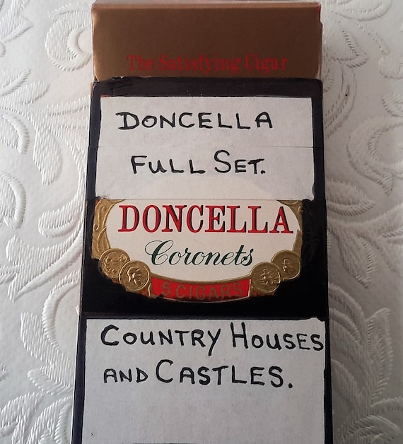 doncella cigarette cards Cigarette Cards, Trading Cards, Doncella Coronet Cigars, Country Houses and  Castles. 1983, Tobacciana, Collectors