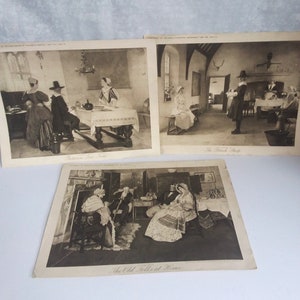 Viktorianische Schwarz-Weiß-Drucke. Weldons Illustrierte Ergänzungsbilder 1920er Jahre, Drucke nach Wahl, Sammlerbilder.