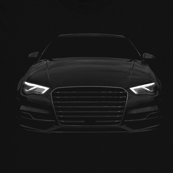 2016 German Performance Sedan Headlights T-Shirt – Car Enthusiast Tee
