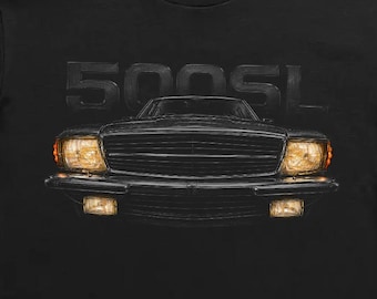 1970s German Luxury Roadster Headlights T-Shirt