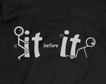 Camiseta gráfica sarcástica "F*ck It" - Gildan 100 % algodón