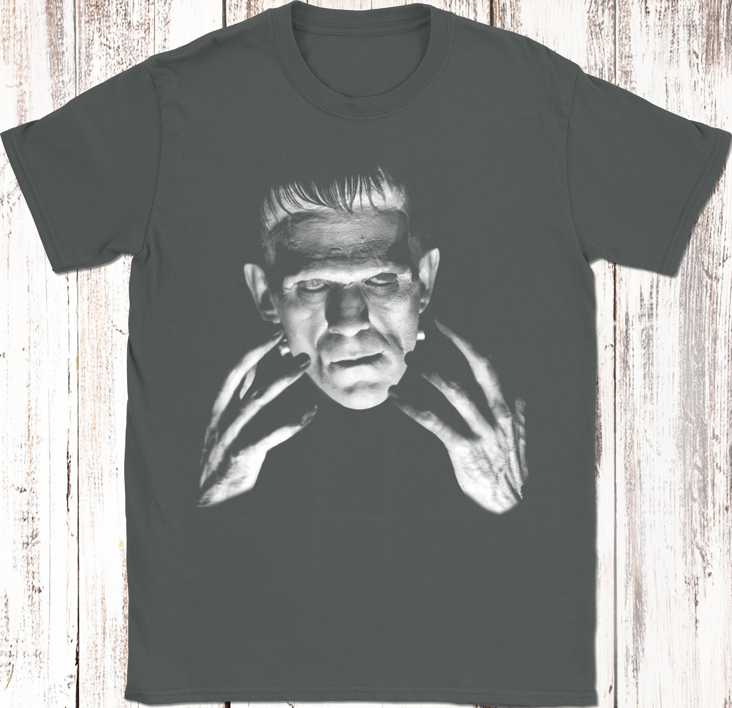 Frankenstein Monster Classic Horror Movie Halloween T-shirt - Etsy