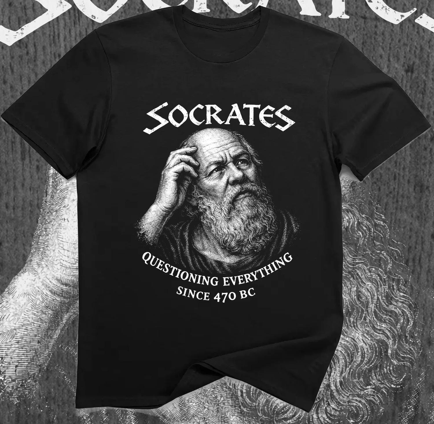 Socrates t shirt - Etsy 日本