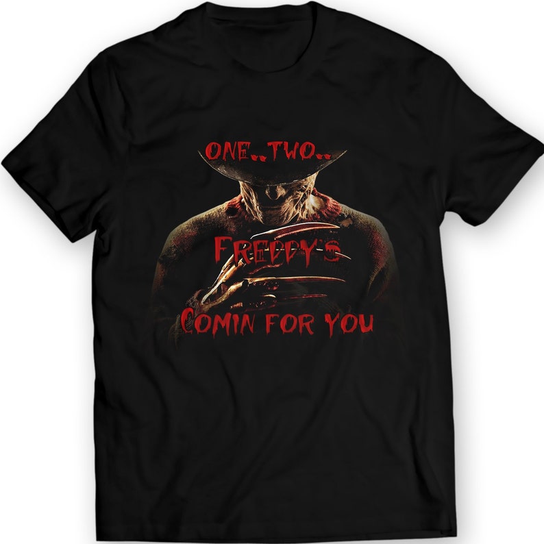 freddy krueger bleached shirt
