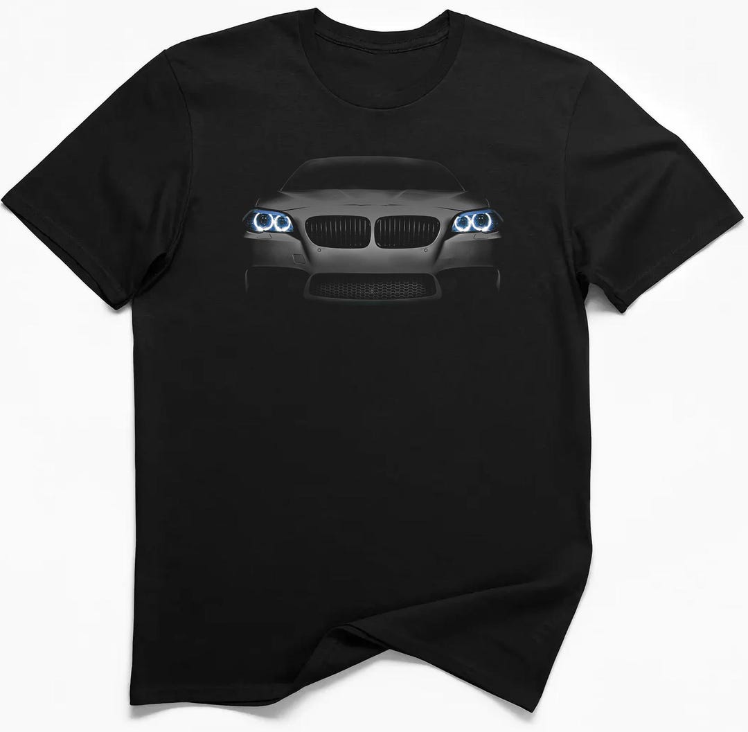 T-shirt Nera BMW E39 – Cotone, Regolare, Uomo – Fan 520i 525i 530i 540i M5 - 3