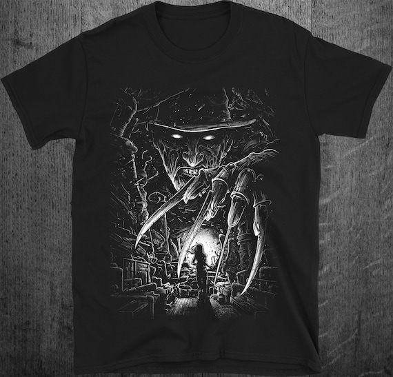 Horror Movie T shirt Nightmare Madness Tee Etsy