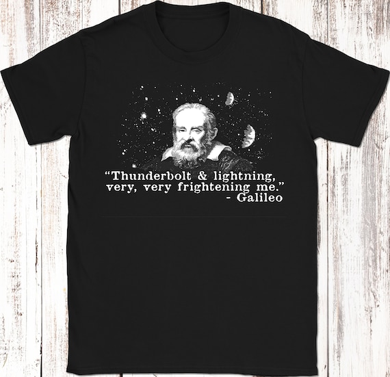 Thunderbolt Lightning Very Frightening Me Galileo Tshirt Thunderbolt Lightning Very Frightening Me Galileo Tshirt