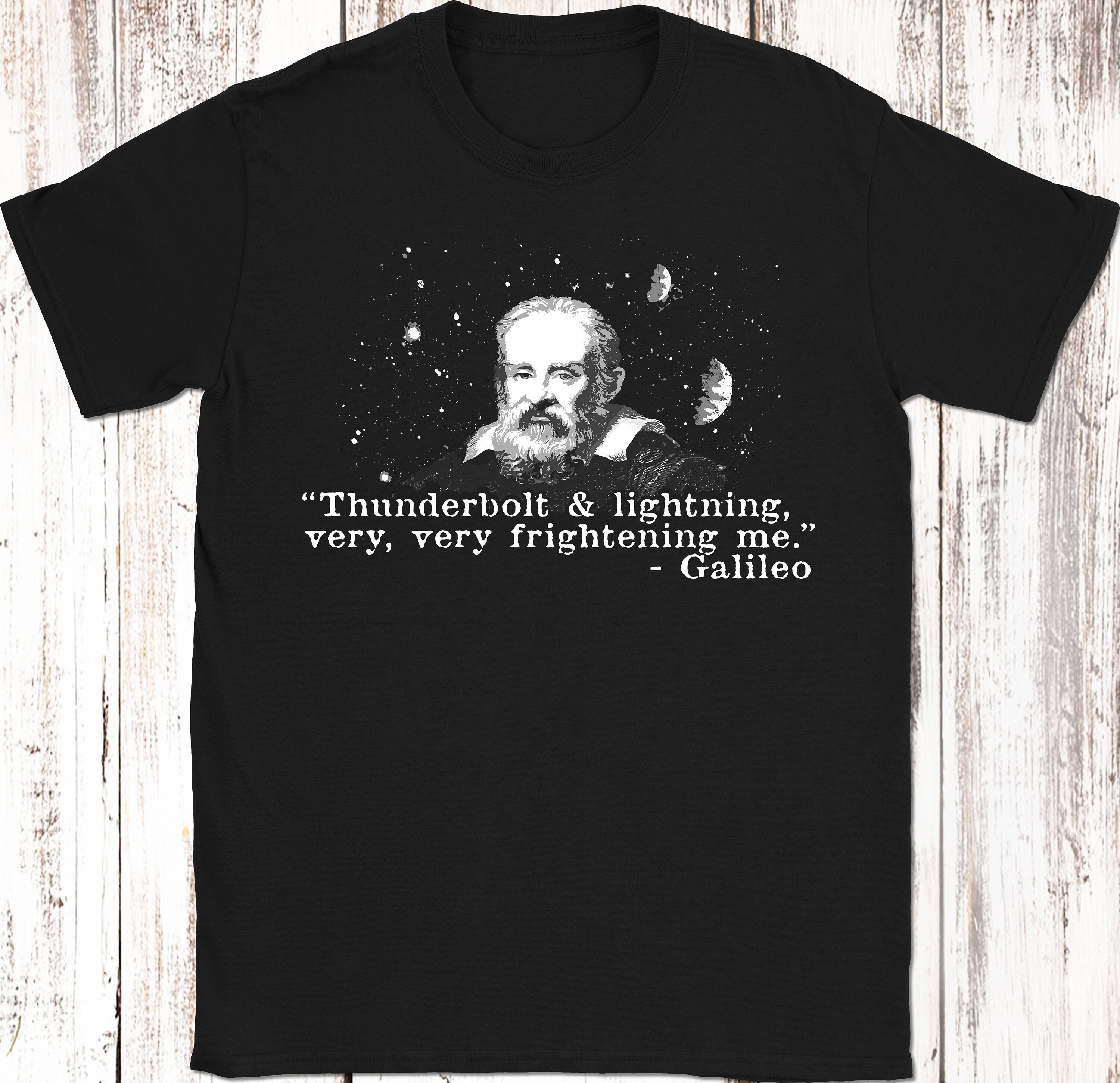 Thunderbolt Lightning Very Frightening Me Galileo Tshirt Thunderbolt Lightning Very Frightening Me Galileo Tshirt