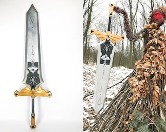 sword Two-handed sword genshin Silver sword Favonius Greatsword Custom props Sword blade Cosplay Sword Cosplay props Custom